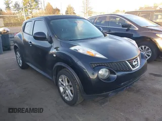 2011 Nissan Juke SL with VIN JN8AF5MR9BT010203, listed as a IAAI auction lot 41701075 with 152,600 mi miles. Bid and sale history available at carsss.com. Image 1.