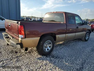 1999 Chevrolet Silverado 1500 LS with VIN 1GCEC19V4XZ162382, listed as a Copart auction lot 42801815 with 145,327 mi miles and Salvage Title. Bid and sale history available at carsss.com. Image 3.