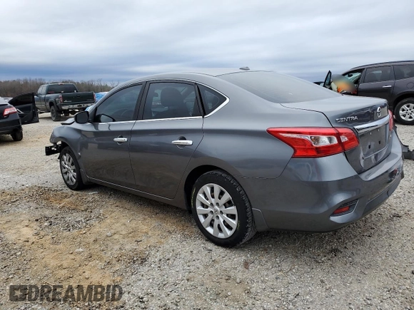 2017 Nissan Sentra SV with VIN 3N1AB7AP2HL662022, listed as a Copart auction lot 44387295 with 146,186 mi miles and Salvage Title. Bid and sale history available at carsss.com. Image 2.