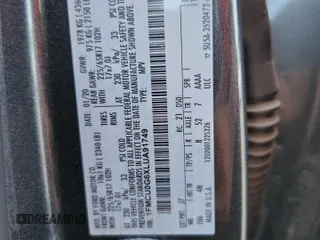 2020 Ford Escape SE z VIN 1FMCU0G6XLUA91749, wystawiony jako Copart lot #62072405 z przebiegiem 87 920 mil mil oraz Szkoda całkowita • Salvage title. Historia ofert i sprzedaży dostępna na DreamBid. Obrazek 14.