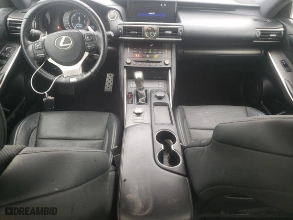 2020 Lexus IS with VIN JTHGZ1B20L5037077, listed as a Copart auction lot 43649795 with 42,944 mi miles and Salvage Title. Bid and sale history available at carsss.com. Image 8.