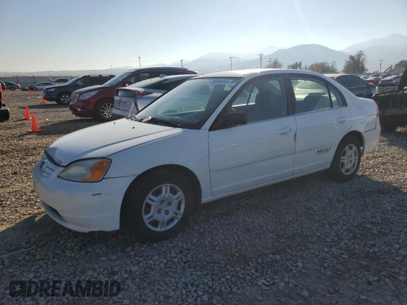 2002 Honda Civic z VIN 1HGEN26532L000390, wystawiony jako Copart lot #80095344 z przebiegiem 162 638 mil mil oraz Czysty tytuł • Clean title. Historia ofert i sprzedaży dostępna na DreamBid. Obrazek 1.