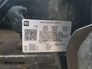 2023 Buick Encore GX Select with VIN KL4MMESL1PB157670, listed as a Copart auction lot 43427635 with 73,723 mi miles and Salvage title. Bid and sale history available at DreamBid. Image 13.
