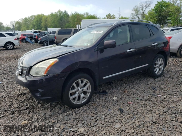 2012 Nissan Rogue SV with VIN JN8AS5MV4CW404913, listed as a Copart auction lot 52745194 with 96,247 mi miles and Salvage Title. Bid and sale history available at carsss.com. Image 1.