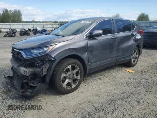 2018 Honda CR-V EX with VIN 2HKRW2H50JH639498, listed as a Copart auction lot 54369735 with Not Provided miles and Salvage Title. Bid and sale history available at carsss.com. Image 1.