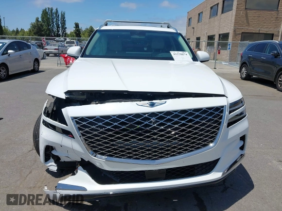 2023 Genesis GV80 with VIN KMUHBDSB8PU102875, listed as a IAAI auction lot 42370874 with 30,318 mi miles and . Bid and sale history available at DreamBid. Image 12.