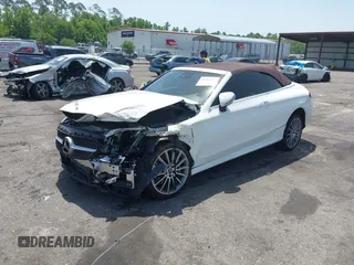 2018 Mercedes-Benz C 300 with VIN WDDWK4KB4JF618940, listed as a IAAI auction lot 42264717 with 77,963 mi miles and . Bid and sale history available at DreamBid. Image 2.