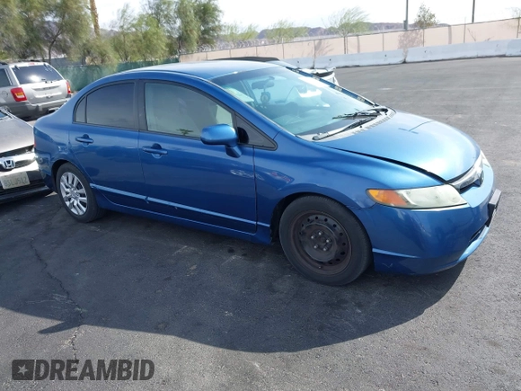 2008 Honda Civic LX with VIN 1HGFA165X8L099017, listed as a IAAI auction lot 41950437 with 215,555 mi miles and . Bid and sale history available at DreamBid. Image 12.
