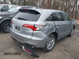 2017 Acura RDX w/Technology Pkg with VIN 5J8TB4H59HL037347, listed as a IAAI auction lot 41606531 with 40,806 mi miles. Bid and sale history available at carsss.com. Image 6.