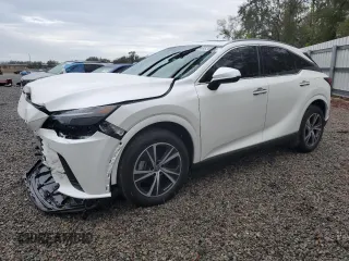 2024 Lexus RX with VIN JTJCHMAA5R2017637, listed as a Copart auction lot 46630235 with 16,253 mi miles and Salvage Title. Bid and sale history available at carsss.com. Image 1.