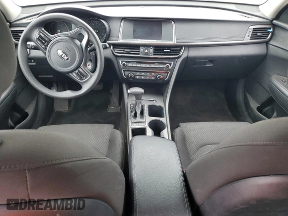 2018 Kia Optima LX with VIN 5XXGT4L3XJG253264, listed as a Copart auction lot 52143655 with 136,592 mi miles and Salvage Title. Bid and sale history available at carsss.com. Image 8.