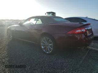 2010 Jaguar XK with VIN SAJWA4GB5ALB36814, listed as a Copart auction lot 74855444 with 0 mi miles and Salvage Title. Bid and sale history available at carsss.com. Image 2.
