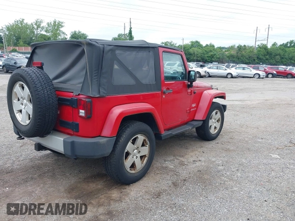 2010 Jeep Wrangler Sahara with VIN 1J4GA5D16AL178551, listed as a IAAI auction lot 42473281 with 110,170 mi miles and . Bid and sale history available at DreamBid. Image 4.