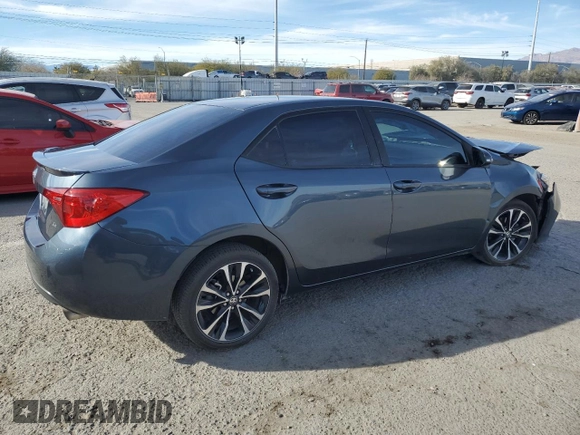 2019 Toyota Corolla L with VIN 2T1BURHE4KC184532, listed as a Copart auction lot 87870635 with 82,357 mi miles and Salvage Title. Bid and sale history available at DreamBid. Image 3.