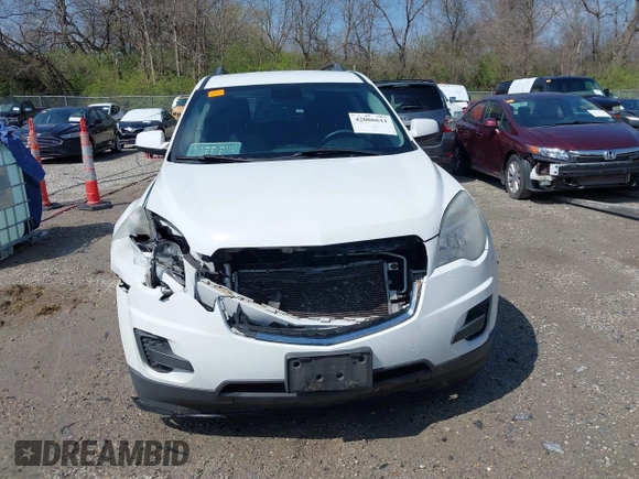 2013 Chevrolet Equinox LT with VIN 2GNALDEK6D1195729, listed as a IAAI auction lot 42006611 with 131,730 mi miles. Bid and sale history available at carsss.com. Image 12.