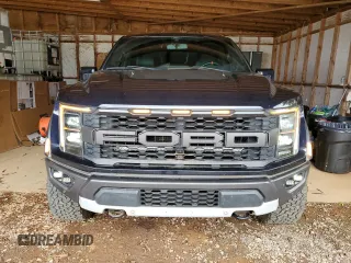 2021 Ford F-150 Raptor with VIN 1FTFW1RG7MFC35951, listed as a Copart auction lot 42691875 with 38,371 mi miles and Salvage Title. Bid and sale history available at carsss.com. Image 5.