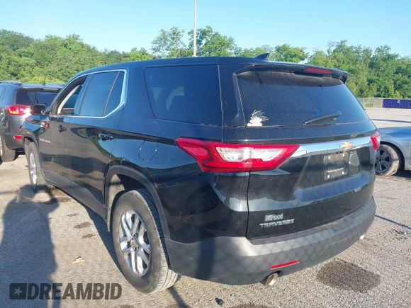 2020 Chevrolet Traverse LS with VIN 1GNERFKW8LJ204213, listed as a IAAI auction lot 42209011 with 156,336 mi miles and . Bid and sale history available at DreamBid. Image 3.