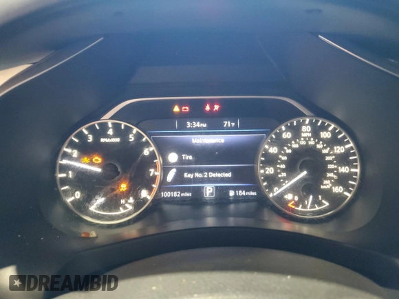 2018 Nissan Murano S with VIN 5N1AZ2MG2JN146476, listed as a Copart auction lot 48248175 with 100,182 mi miles and Salvage Title. Bid and sale history available at DreamBid. Image 9.