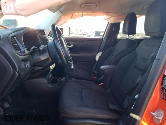 2017 Jeep Renegade Altitude with VIN ZACCJABH5HPG29889, listed as a Copart auction lot 77868264 with 97,397 mi miles and Salvage title. Bid and sale history available at DreamBid. Image 7.