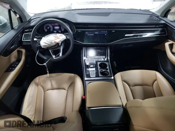 2024 Audi Q7 Premium Plus with VIN WA1LCBF75RD000760, listed as a Copart auction lot 79303054 with 16,419 mi miles and Salvage Title. Bid and sale history available at carsss.com. Image 8.