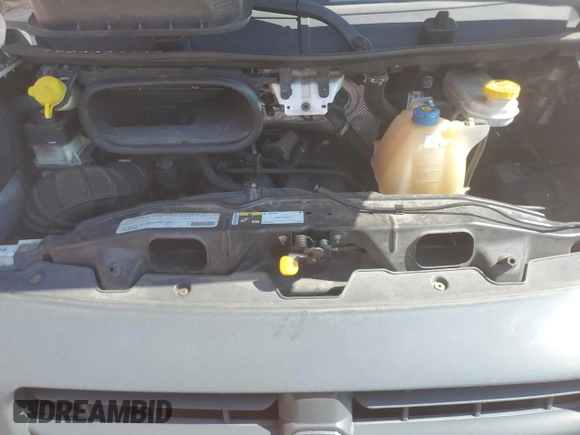 2018 Ram ProMaster Cargo with VIN 3C6TRVCG3JE138883, listed as a Copart auction lot 47883145 with 177,569 mi miles and Salvage Title. Bid and sale history available at DreamBid. Image 12.