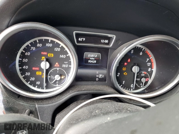 2015 Mercedes-Benz GL-Class GL 450 with VIN 4JGDF6EE4FA458551, listed as a Copart auction lot 38600833 with 90,428 mi miles. Bid and sale history available at carsss.com. Image 9.