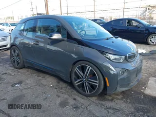 2015 BMW i3 with VIN WBY1Z4C53FV502262, listed as a IAAI auction lot 41746285 with 74,157 mi miles. Bid and sale history available at carsss.com. Image 1.