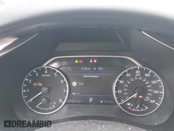 2017 Nissan Murano S with VIN 5N1AZ2MH6HN126489, listed as a IAAI auction lot 41559261 with 81,567 mi miles and . Bid and sale history available at DreamBid. Image 7.
