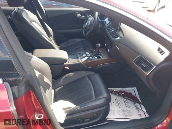2013 Audi A7 Prestige with VIN WAU2GAFC0DN023439, listed as a IAAI auction lot 42605597 with 173,364 mi miles and . Bid and sale history available at DreamBid. Image 5.