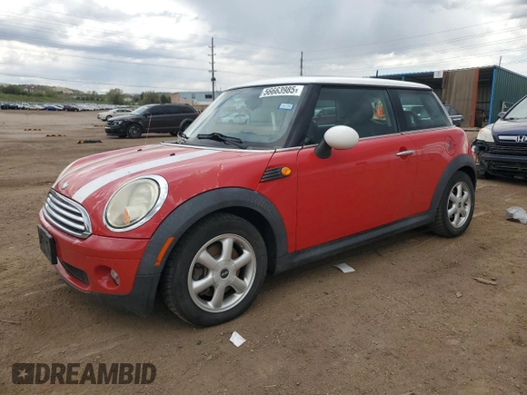 2007 MINI Hardtop with VIN WMWMF33517TT56956, listed as a Copart auction lot 56663985 with 121,729 mi miles and Clean title. Bid and sale history available at DreamBid. Image 1.