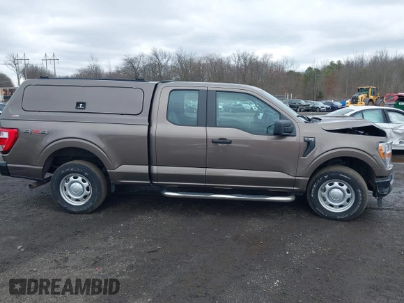 2021 Ford F-150 XL with VIN 1FTEX1EP6MKE04380, listed as a IAAI auction lot 41821270 with 41,353 mi miles and . Bid and sale history available at DreamBid. Image 13.