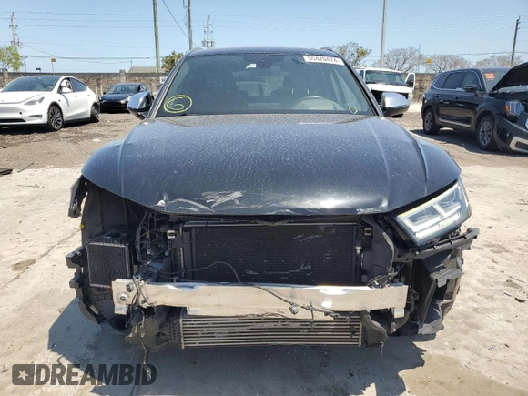 2018 Audi SQ5 Prestige with VIN WA1C4AFYXJ2203241, listed as a Copart auction lot 50470474 with 50,369 mi miles and . Bid and sale history available at DreamBid. Image 5.