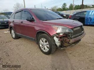 2008 Honda CR-V EX with VIN 5J6RE48568L002503, listed as a Copart auction lot 53739335 with 160,980 mi miles and Salvage Title. Bid and sale history available at carsss.com. Image 4.