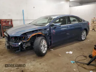2019 Ford Fusion Titanium with VIN 3FA6P0SU1KR191541, listed as a Copart auction lot 58836545 with 27,255 mi miles and Salvage title. Bid and sale history available at DreamBid. Image 1.