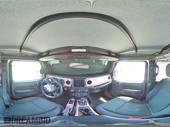 2020 Jeep Wrangler Unlimited Sport S с VIN 1C4HJXDN7LW223393, выставлен на аукционе Copart как лот 60061445 с пробегом 83 274 миль миль и Списание • Salvage title. История ставок и продаж доступна на DreamBid. Изображение 15.