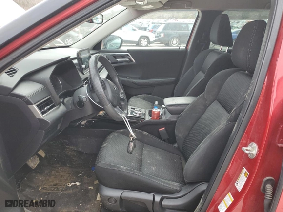2022 Mitsubishi Outlander ES with VIN JA4J3TA88NZ023475, listed as a Copart auction lot 46298435 with 0 mi miles and Salvage Title. Bid and sale history available at carsss.com. Image 7.