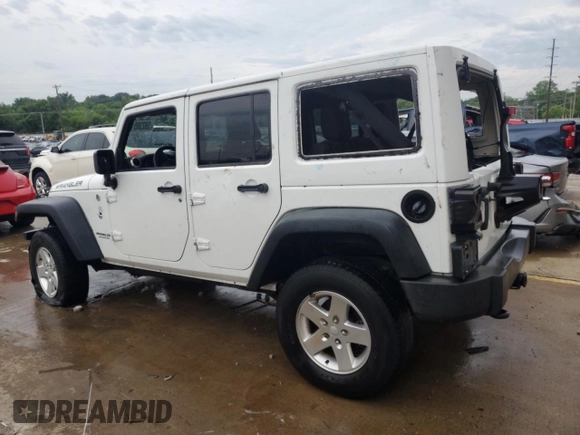 2013 Jeep Wrangler Unlimited Sport z VIN 1C4BJWDG0DL574795, wystawiony jako Copart lot #59230515 z przebiegiem 132 808 mil mil oraz Szkoda całkowita • Salvage title. Historia ofert i sprzedaży dostępna na DreamBid. Obrazek 2.