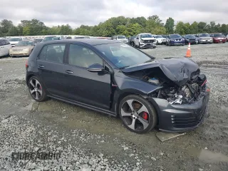 2015 Volkswagen GTI SE with VIN 3VW4T7AUXFM048675, listed as a Copart auction lot 71947234 with 122,005 mi miles and Salvage Title. Bid and sale history available at DreamBid. Image 4.