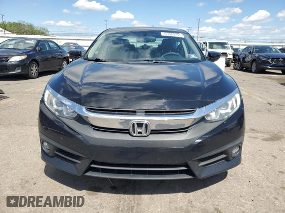 2018 Honda Civic EX-L z VIN 19XFC1F77JE200457, wystawiony jako Copart lot #55989755 z przebiegiem 95 080 mil mil oraz Szkoda całkowita • Salvage title. Historia ofert i sprzedaży dostępna na DreamBid. Obrazek 5.