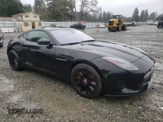 2019 Jaguar F-Type with VIN SAJDD1EV5KCK60915, listed as a Copart auction lot 85335414 with 31,735 mi miles and Salvage Title. Bid and sale history available at DreamBid. Image 4.