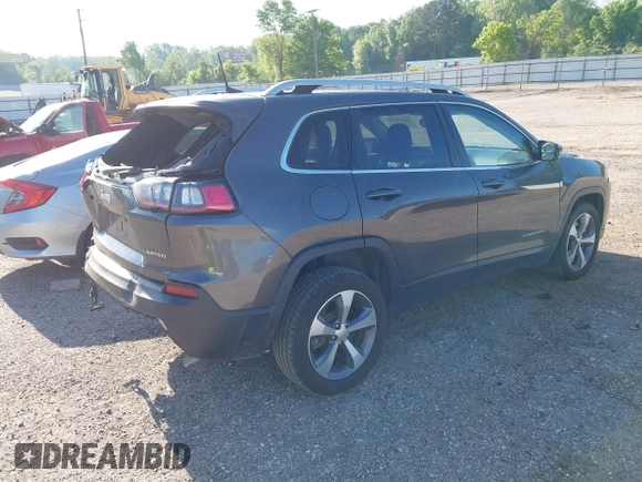 2021 Jeep Cherokee Limited with VIN 1C4PJLDX8MD179651, listed as a IAAI auction lot 42009341 with Not provided miles and . Bid and sale history available at DreamBid. Image 4.