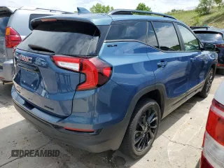 2024 GMC Terrain SLE with VIN 3GKALTEG3RL314796, listed as a Copart auction lot 58643785 with 22,617 mi miles and Salvage title. Bid and sale history available at DreamBid. Image 3.