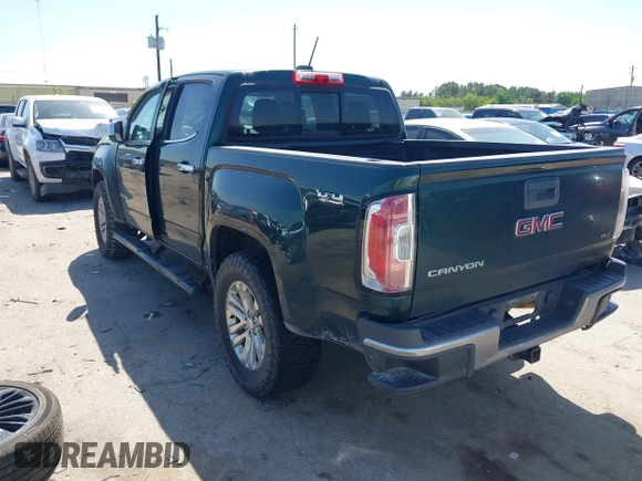 2016 GMC Canyon 4WD SLT z VIN 1GTG6DE30G1150573, wystawiony jako IAAI lot #41969678 z przebiegiem 130 197 mil mil oraz . Historia ofert i sprzedaży dostępna na DreamBid. Obrazek 3.