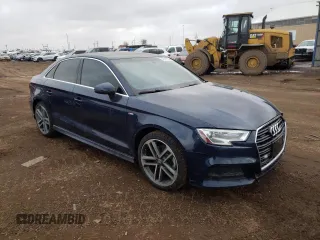 2018 Audi A3 Sedan Premium Plus with VIN WAUJ8GFF9J1001612, listed as a Copart auction lot 45247504 with 59,386 mi miles. Bid and sale history available at carsss.com. Image 4.