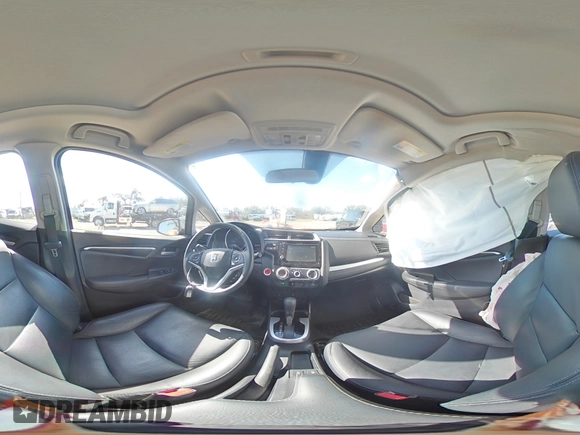 2019 Honda Fit EX-L z VIN 3HGGK5H07KM721878, wystawiony jako Copart lot #80181164 z przebiegiem 21 624 mil mil oraz Nie do naprawy • Non repairable. Historia ofert i sprzedaży dostępna na DreamBid. Obrazek 12.