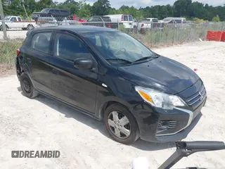 2021 Mitsubishi Mirage ES with VIN ML32AUHJ1MH007222, listed as a IAAI auction lot 42556060 with 196,852 mi miles and . Bid and sale history available at DreamBid. Image 1.