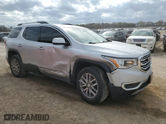 2018 GMC Acadia SLE with VIN 1GKKNLLA8JZ120114, listed as a Copart auction lot 49829925 with 114,794 mi miles and Salvage Title. Bid and sale history available at DreamBid. Image 4.