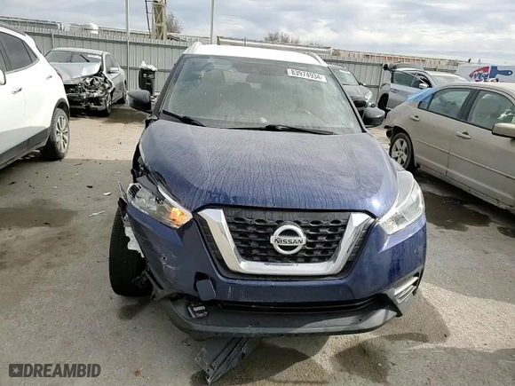2018 Nissan Kicks SV with VIN 3N1CP5CU9JL511928, listed as a Copart auction lot 83974934 with 47,966 mi miles and Salvage Title. Bid and sale history available at carsss.com. Image 10.