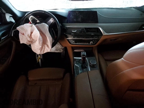 2017 BMW 5 Series 540i with VIN WBAJE5C30HG478332, listed as a Copart auction lot 54056925 with Not Provided miles and Clean Title. Bid and sale history available at carsss.com. Image 8.