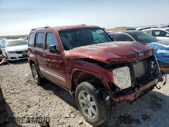 2008 Jeep Liberty Limited with VIN 1J8GN58K38W286172, listed as a Copart auction lot 58828415 with 81,606 mi miles and Salvage title. Bid and sale history available at DreamBid. Image 4.